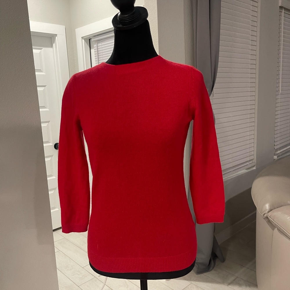 Talbots 100% cashmere sweater top Sz SP